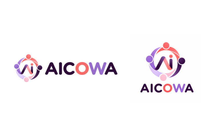 AICOWA ロゴデザイン 白背景